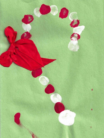 Christmas Card Single - Candy Cane | Suiteas