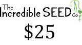- Incredible Seeds Gift Cards!